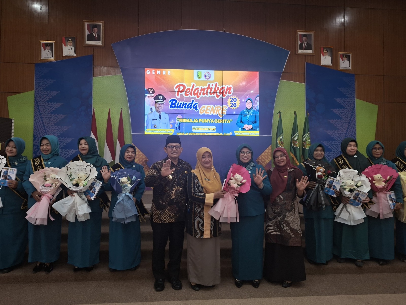 Wakil Bupati Sambas Hadiri Pelantikan Bunda Genre, Perkuat Peran Keluarga Hadapi Tantangan Zaman