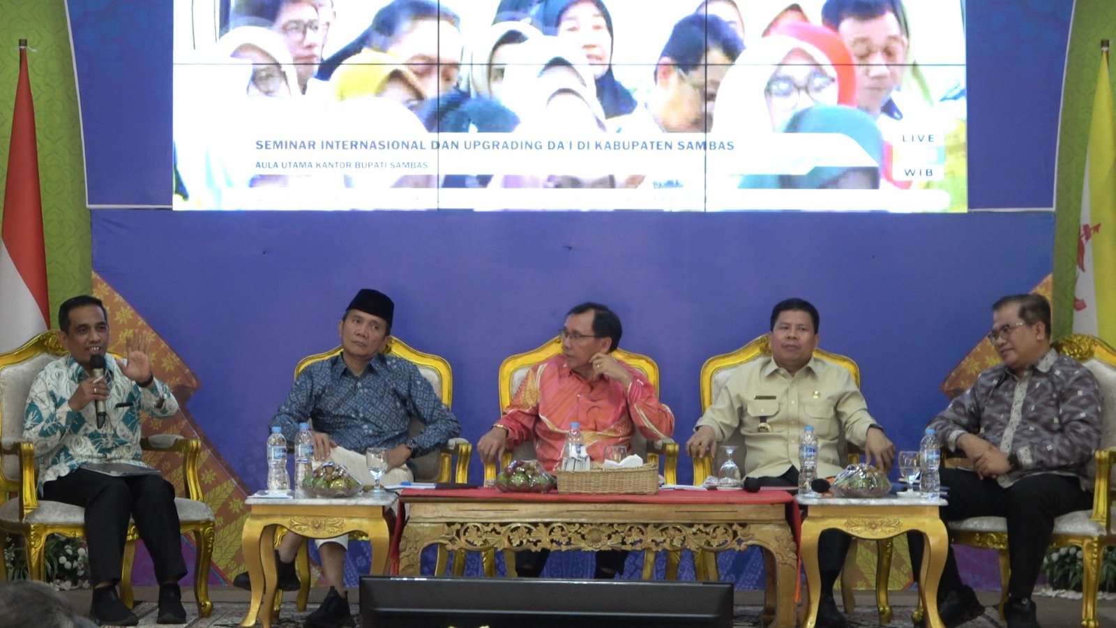 Dari Perbatasan, Bupati Satono Gaungkan Kekuatan Pangan Lintas Negara