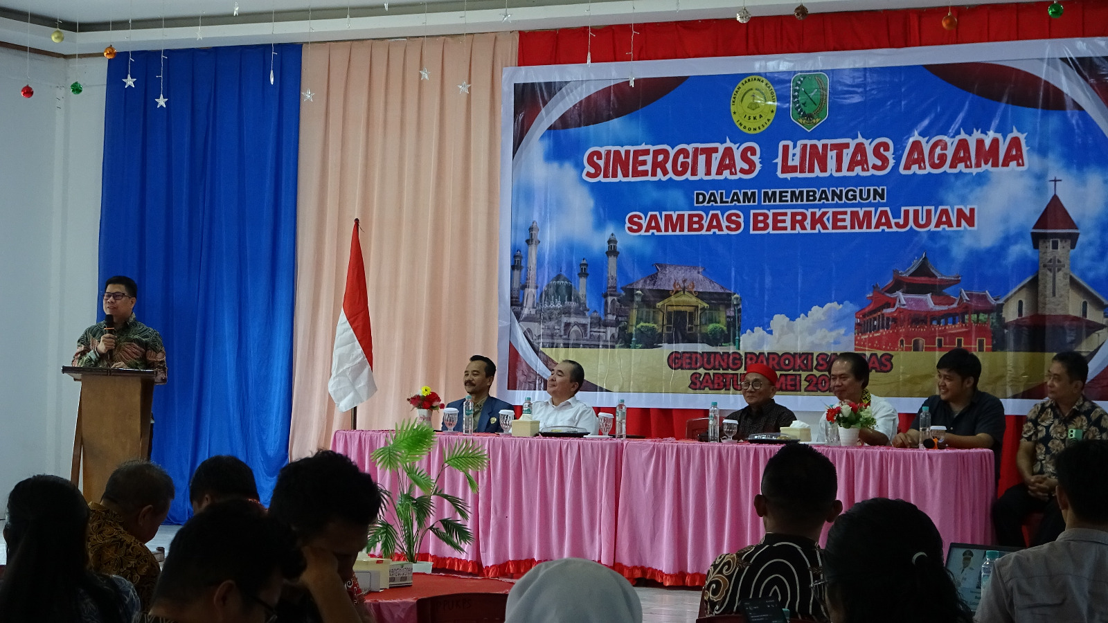 Bupati Satono Ajak Perkuat Sinergi Lintas Agama untuk yang lebih Sambas Berkah Berkemajuan