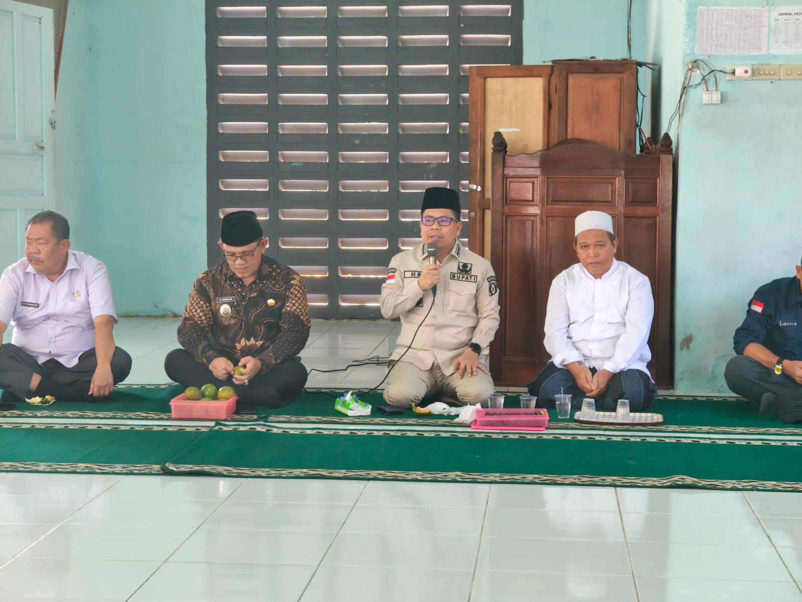 WUJUDKAN SAMBAS BERIMAN, BUPATI SATONO DAN WABUP HEROALDI LAKUKAN KUNKER MARATON KE SEJUMLAH PONDOK PESANTREN