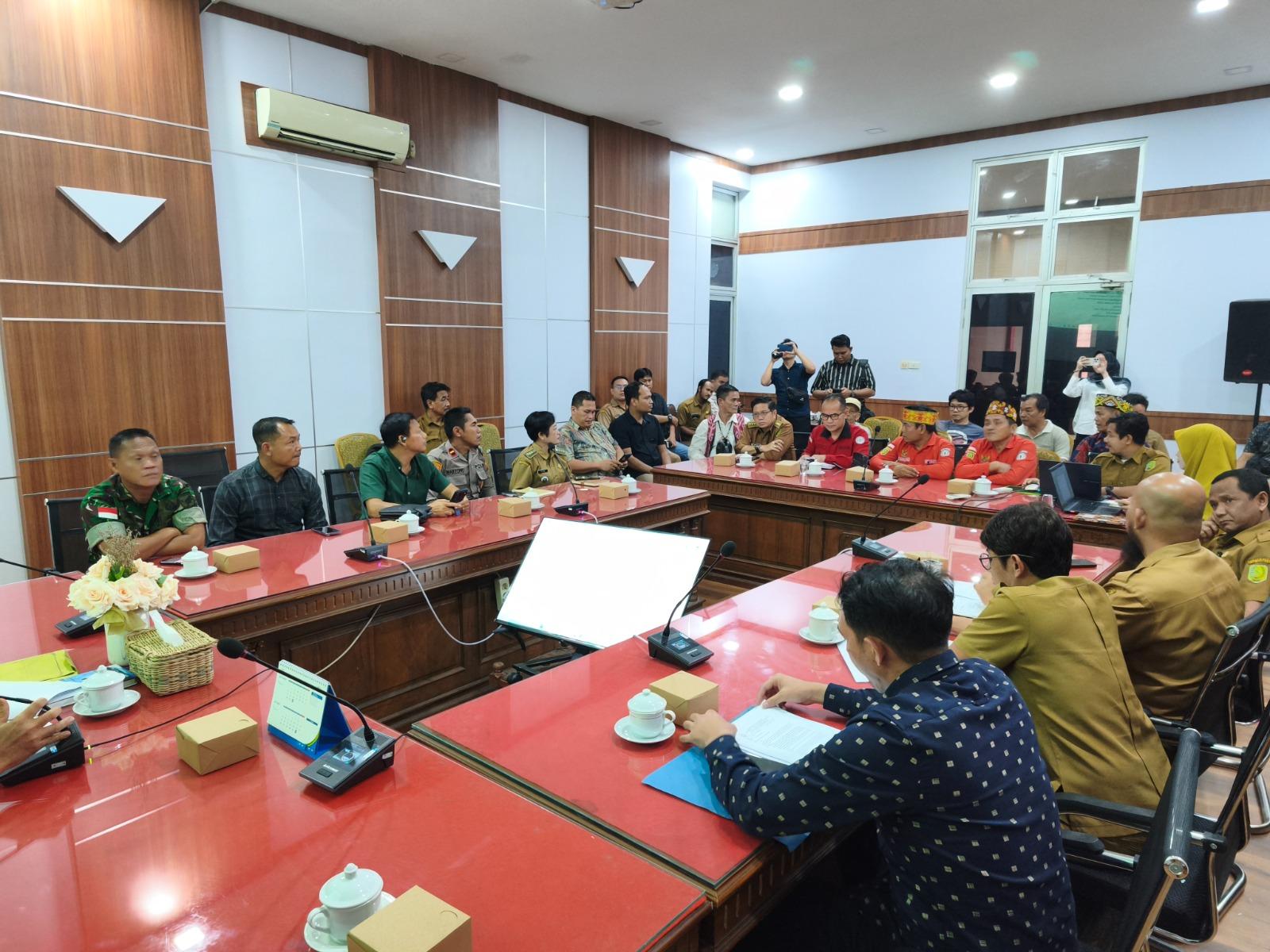 Bahas Sektor Perkebunan, Pemkab Sambas Gelar Rapat Koordinasi Lintas Sektor