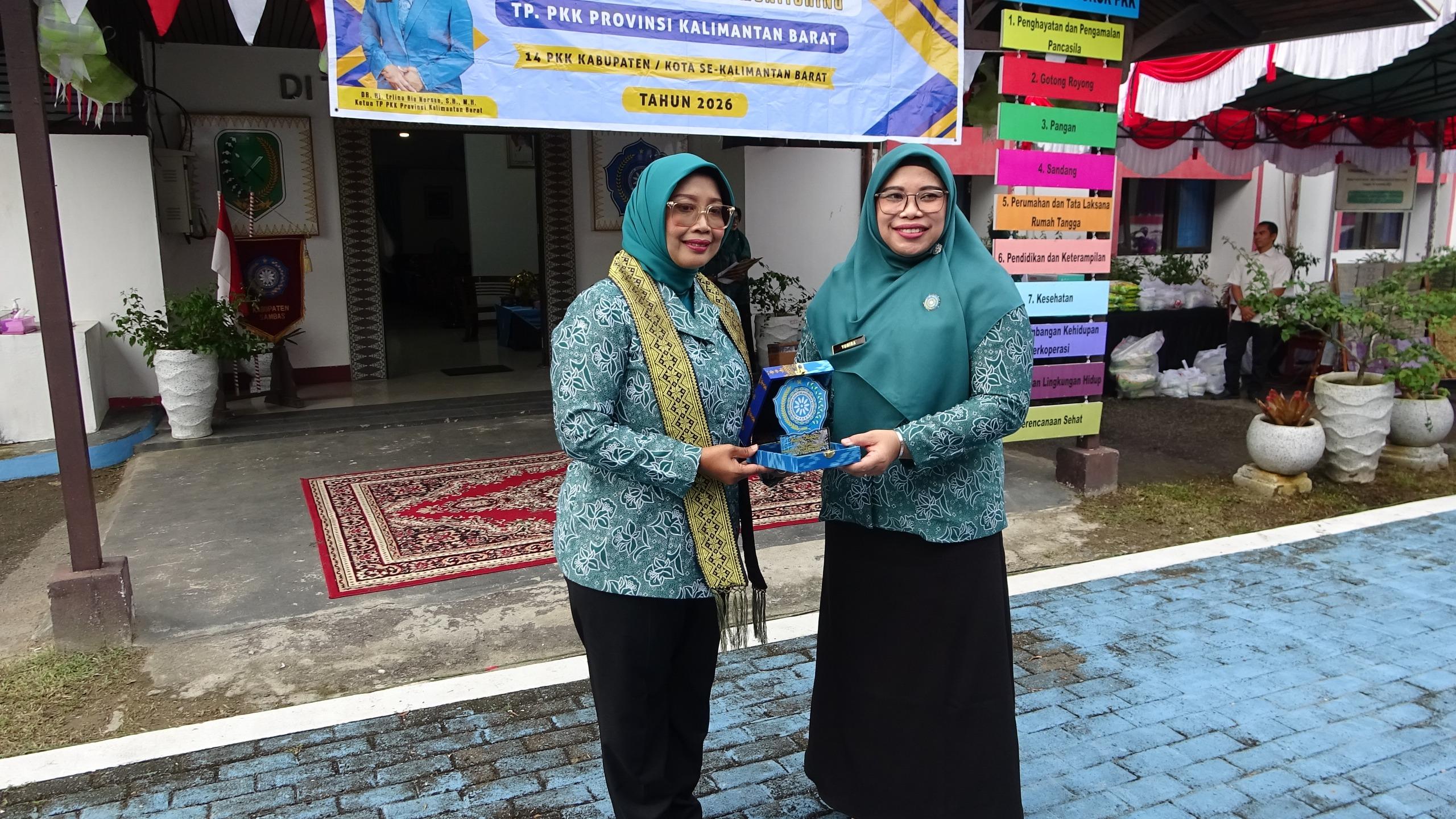 TP PKK Sambas Tuai Apresiasi Kalbar, Penguatan Program Didorong hingga Dasa Wisma