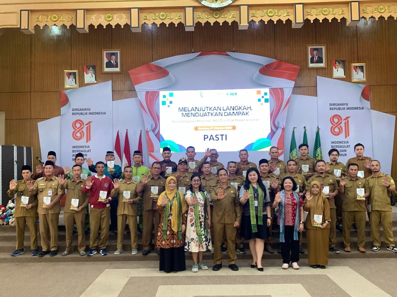 Program PASTI Tuntas, Pemkab Sambas Dorong Keberlanjutan Praktik Baik
