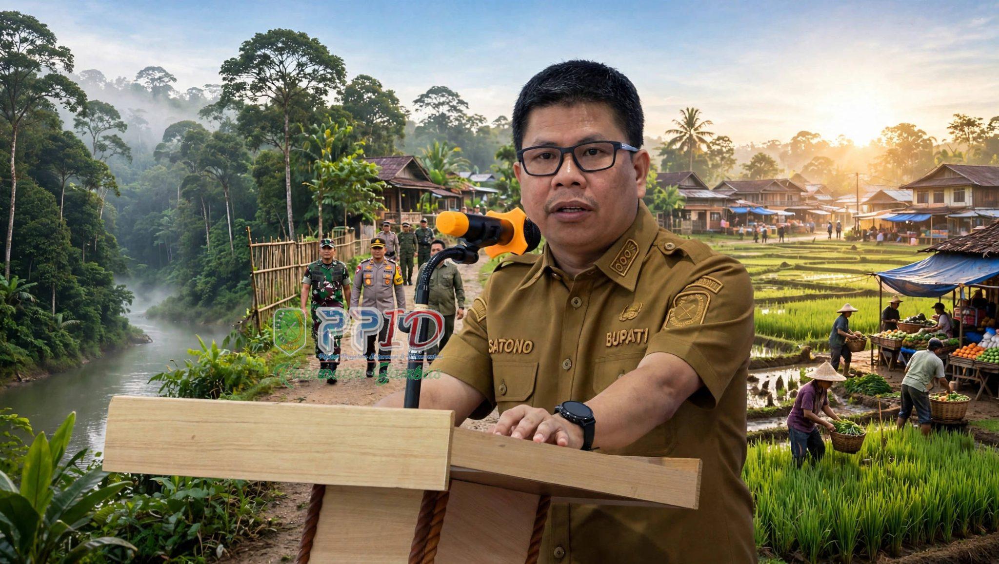 Bupati Satono Apresiasi Sinergi Forkopimda Jaga Sambas dan Lindungi Generasi Muda