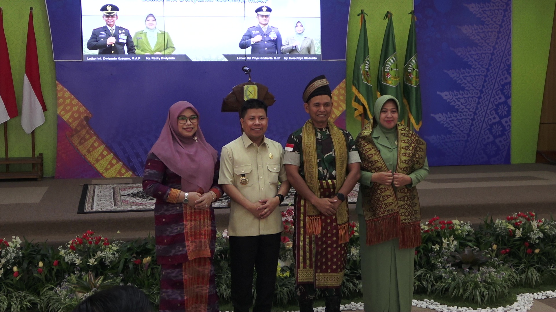 Pisah Sambut Dandim 1208/Sambas, Bupati Satono : Sinergitas dan Kolaborasi antar Stakeholder Sangat Diperlukan