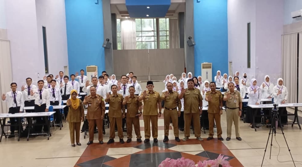Latsar CPNS Golongan III Angkatan XXI Kalimantan Barat Resmi Dibuka di Kabupaten Sambas : Cetak ASN yang Profesional selaku Pelayan Publik