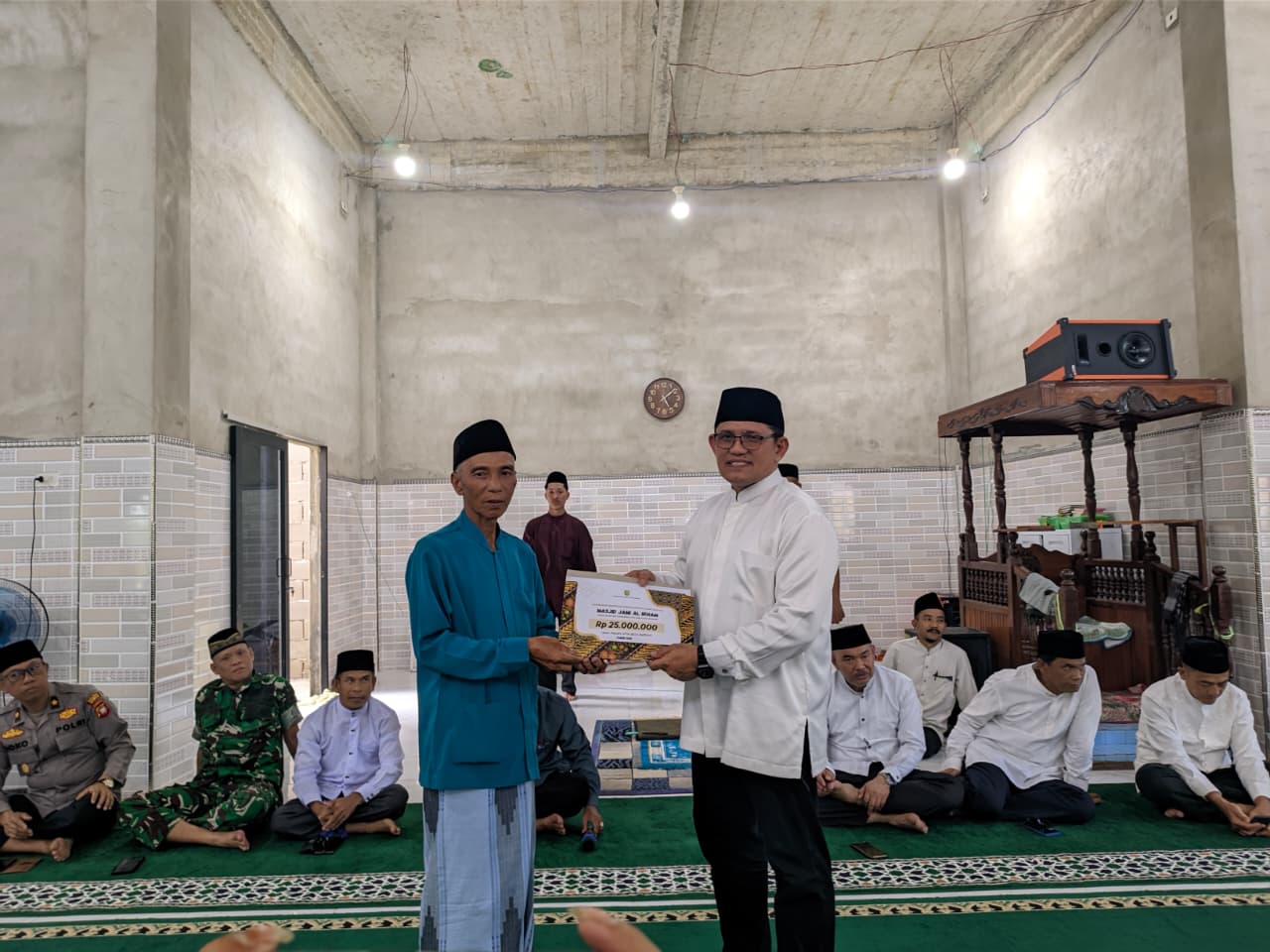 Safari Ramadhan di Sebawi, Wakil Bupati Sambas Paparkan Rencana Pembukaan Border Temajuk - Teluk Melanau