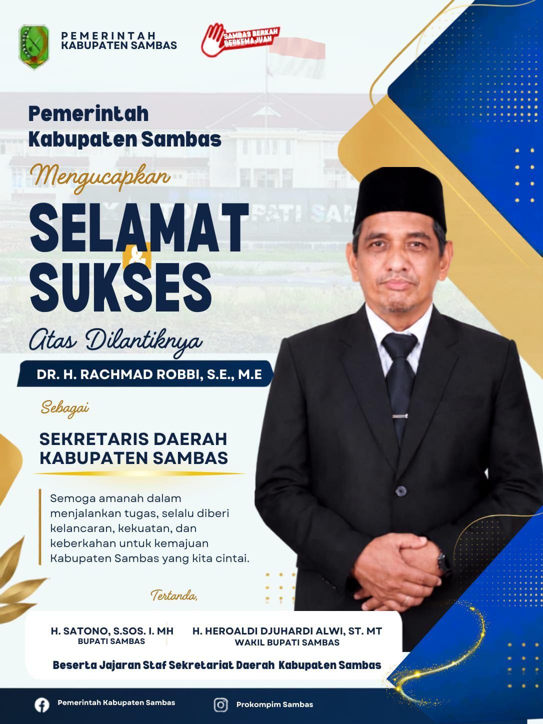 Infografis Sekda Baru